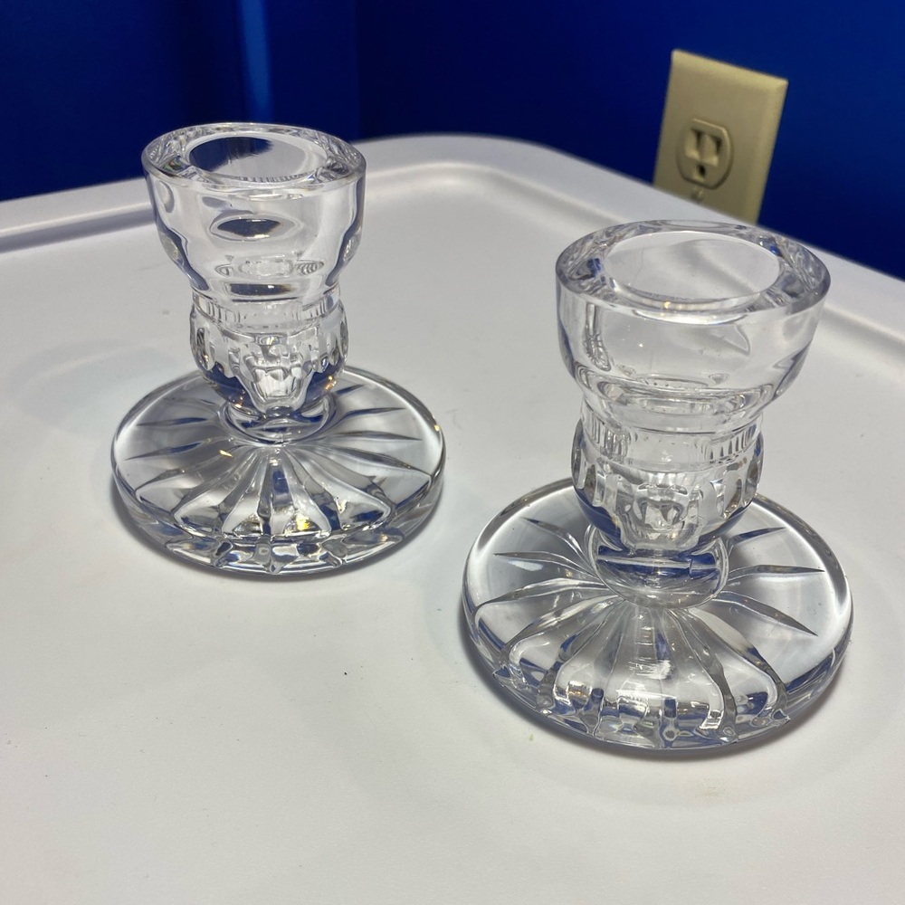 Waterford Crystal Vintage Candlesticks